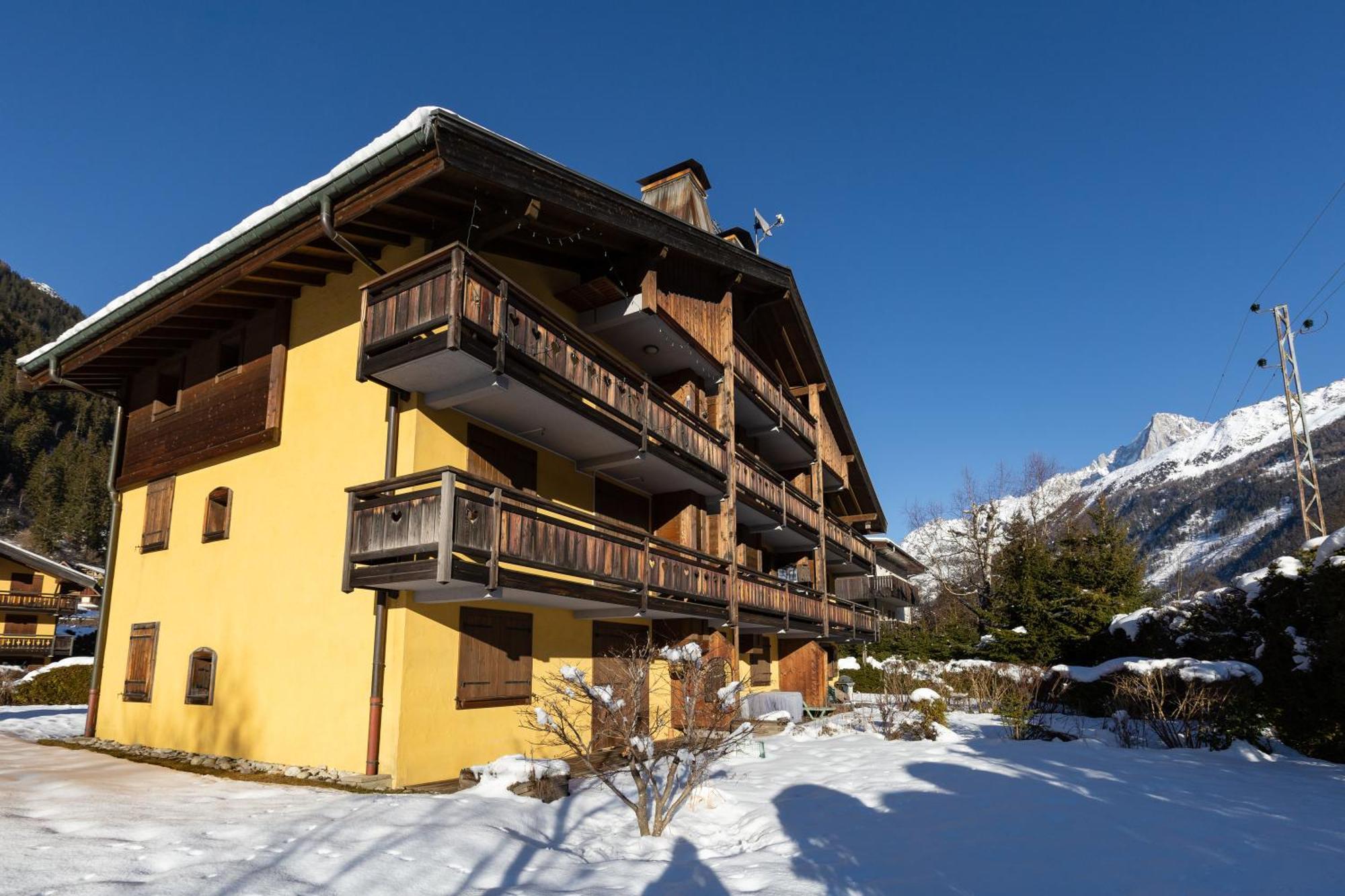 Appartement Les Capucins 22 - Happy Rentals Chamonix Exterior photo